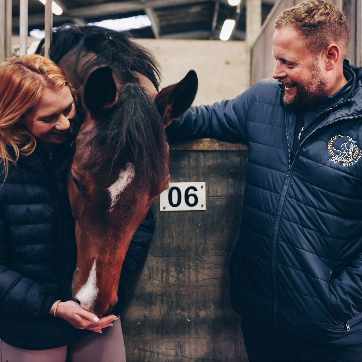 Tia and Dan, HRB Equestrian founders