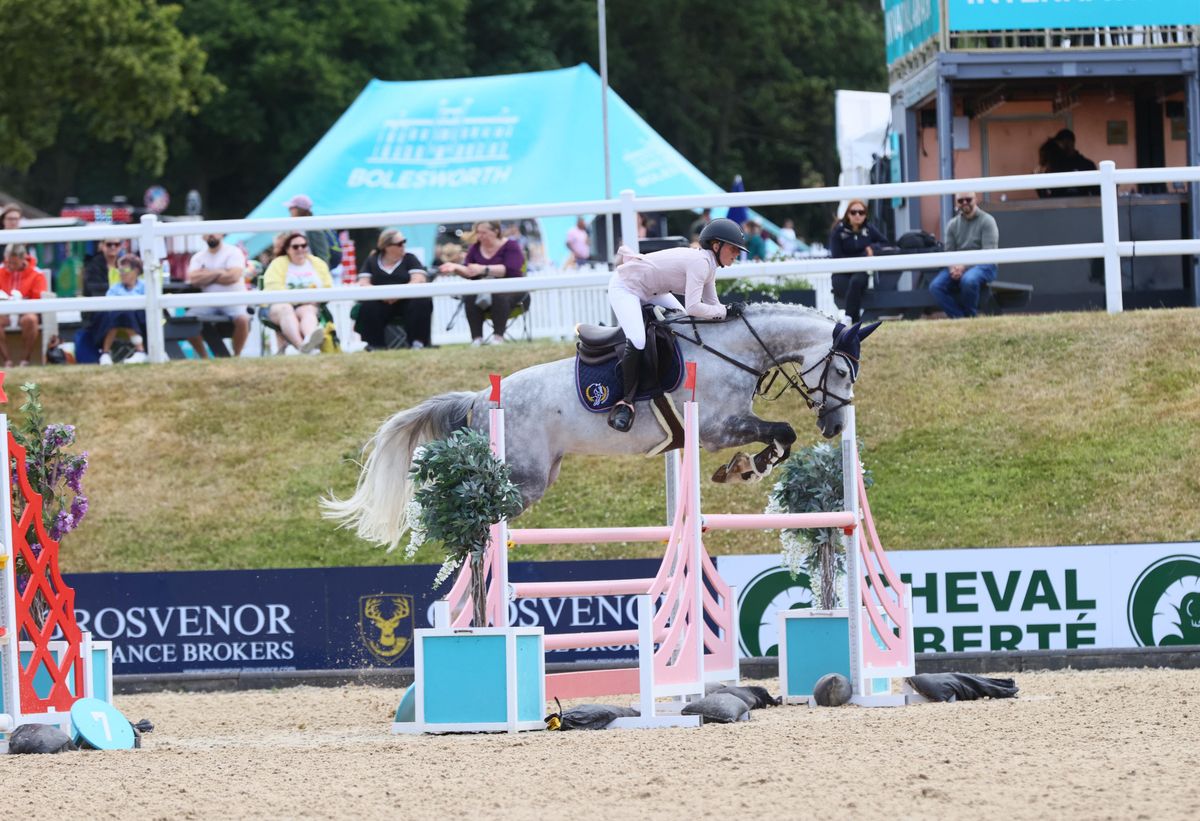 Tia Posner riding Minted at Bolesworth International 2026